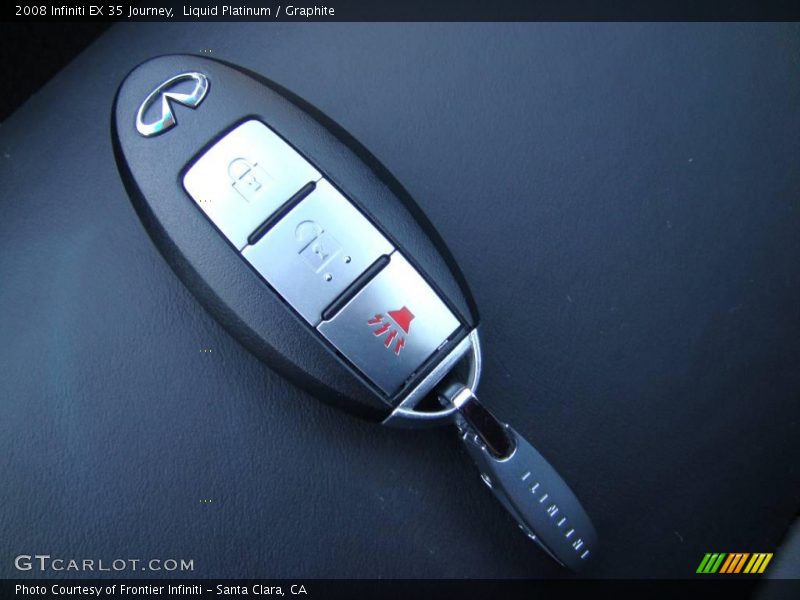 Liquid Platinum / Graphite 2008 Infiniti EX 35 Journey