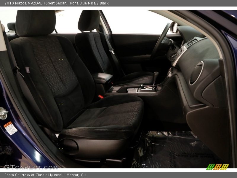Kona Blue Mica / Black 2010 Mazda MAZDA6 i Sport Sedan