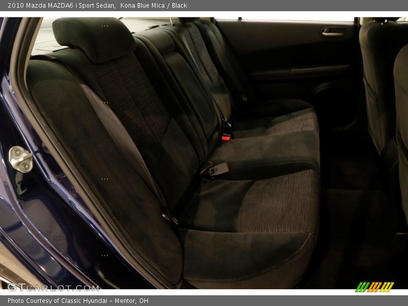 Kona Blue Mica / Black 2010 Mazda MAZDA6 i Sport Sedan