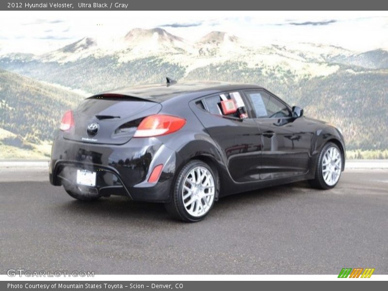 Ultra Black / Gray 2012 Hyundai Veloster