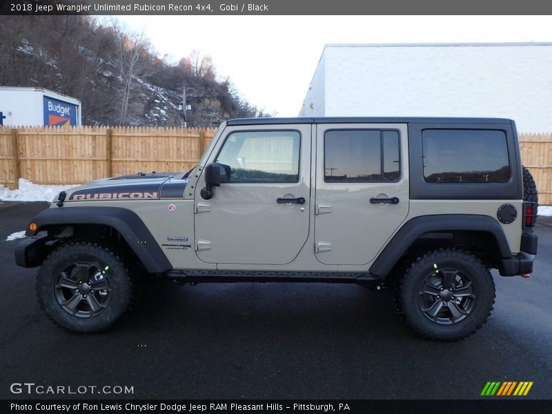 Gobi / Black 2018 Jeep Wrangler Unlimited Rubicon Recon 4x4