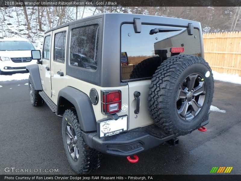 Gobi / Black 2018 Jeep Wrangler Unlimited Rubicon Recon 4x4