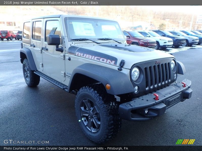 Gobi / Black 2018 Jeep Wrangler Unlimited Rubicon Recon 4x4