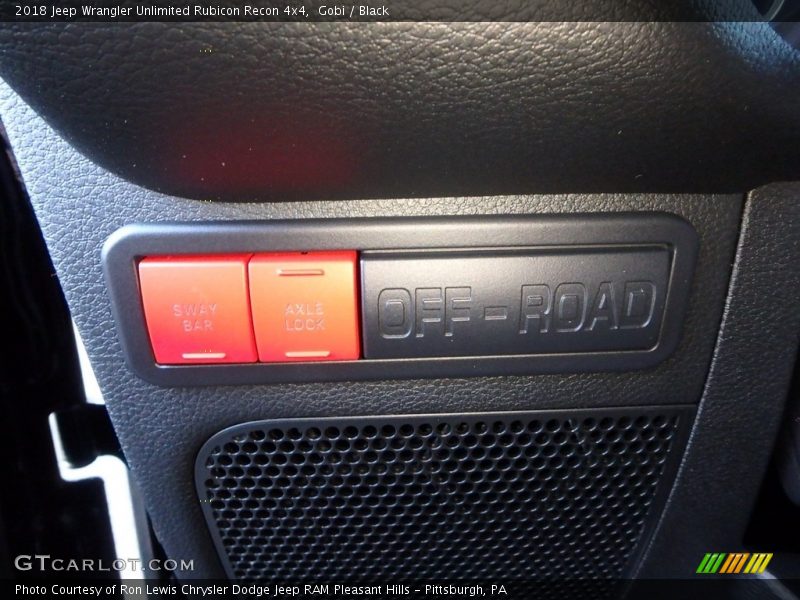 Gobi / Black 2018 Jeep Wrangler Unlimited Rubicon Recon 4x4