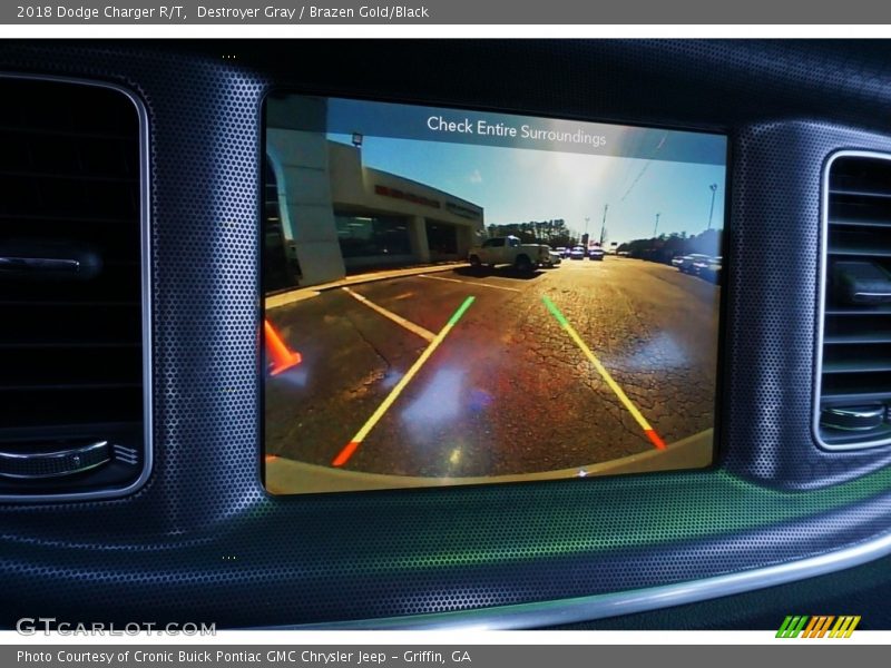 Destroyer Gray / Brazen Gold/Black 2018 Dodge Charger R/T