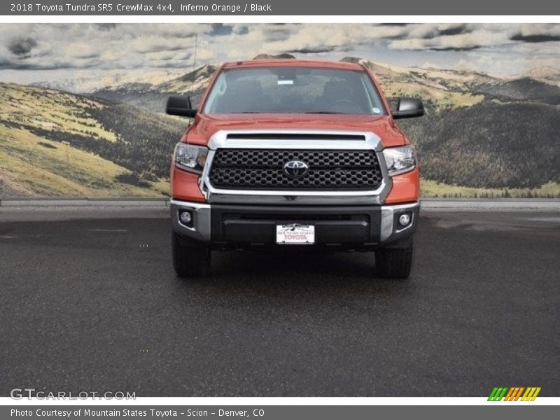 Inferno Orange / Black 2018 Toyota Tundra SR5 CrewMax 4x4