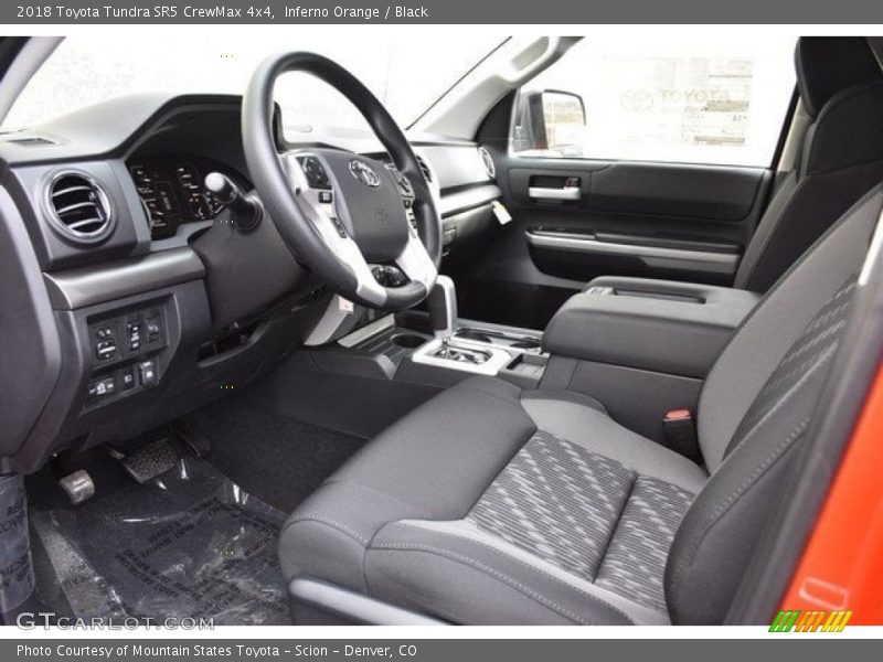 Inferno Orange / Black 2018 Toyota Tundra SR5 CrewMax 4x4
