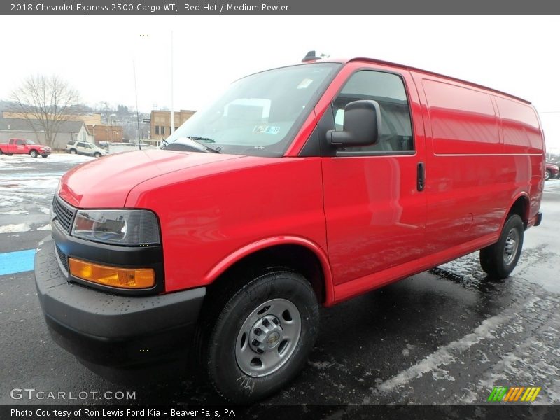 Front 3/4 View of 2018 Express 2500 Cargo WT