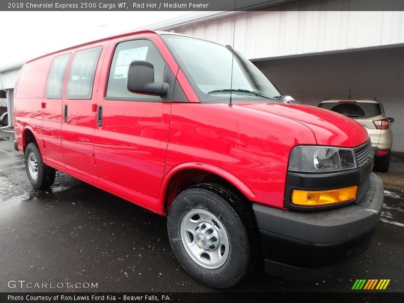 Front 3/4 View of 2018 Express 2500 Cargo WT