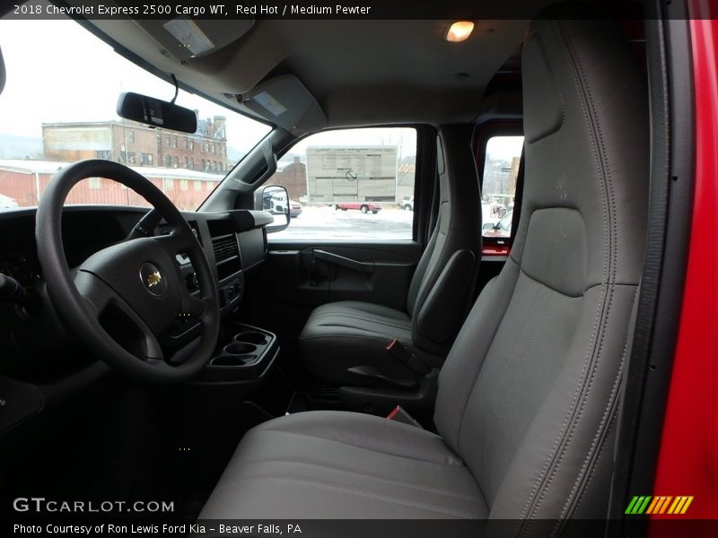 Front Seat of 2018 Express 2500 Cargo WT
