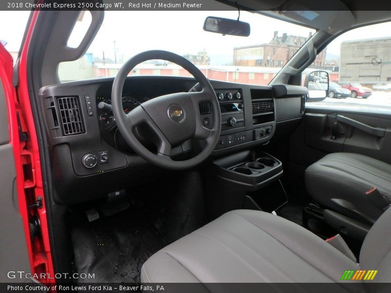  2018 Express 2500 Cargo WT Medium Pewter Interior