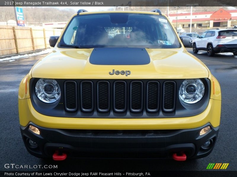 Solar Yellow / Black 2017 Jeep Renegade Trailhawk 4x4