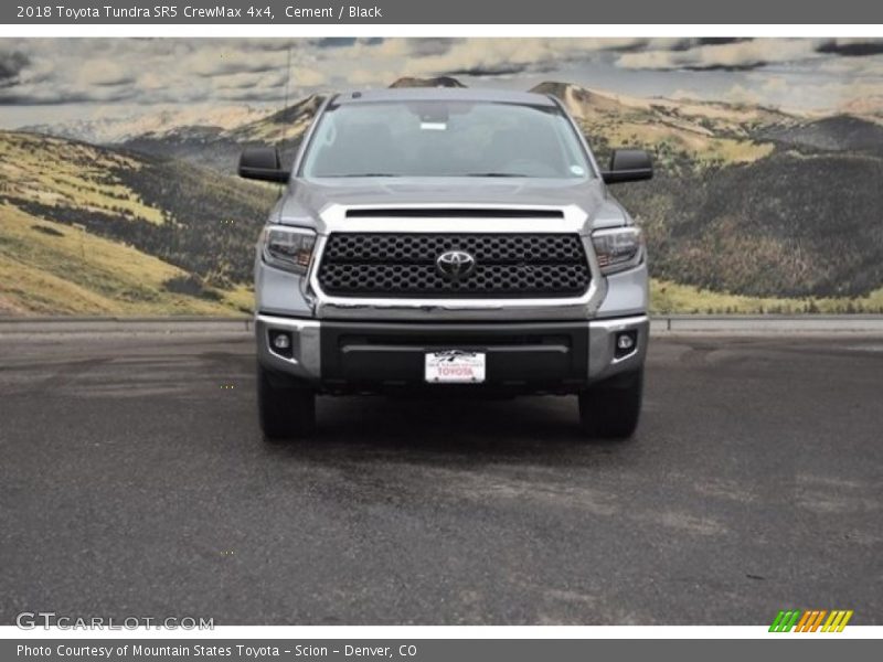Cement / Black 2018 Toyota Tundra SR5 CrewMax 4x4