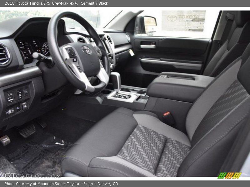 Cement / Black 2018 Toyota Tundra SR5 CrewMax 4x4