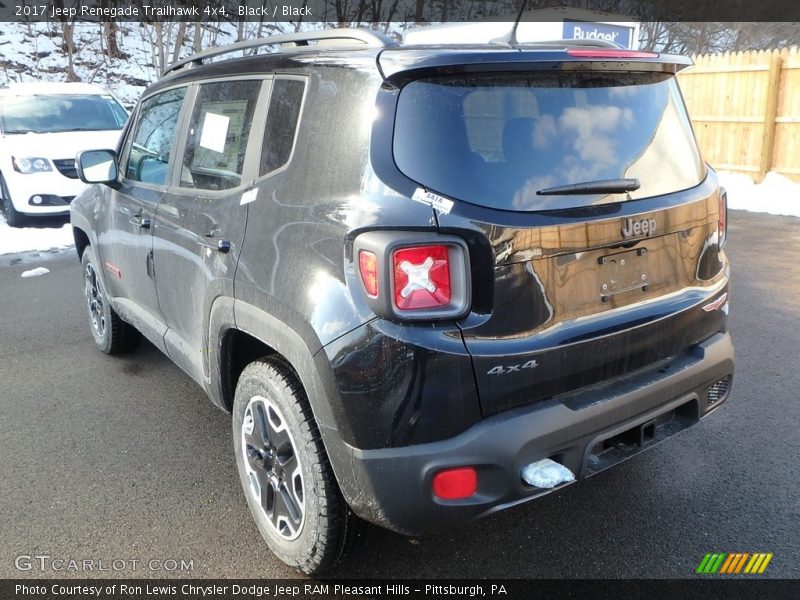 Black / Black 2017 Jeep Renegade Trailhawk 4x4