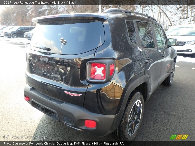 Black / Black 2017 Jeep Renegade Trailhawk 4x4