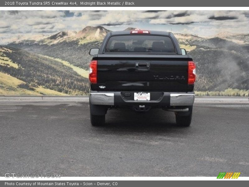 Midnight Black Metallic / Black 2018 Toyota Tundra SR5 CrewMax 4x4