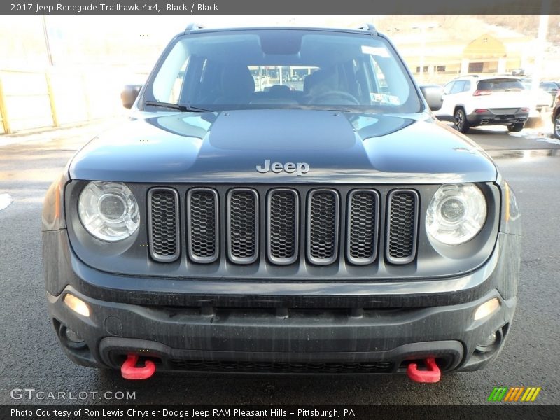 Black / Black 2017 Jeep Renegade Trailhawk 4x4