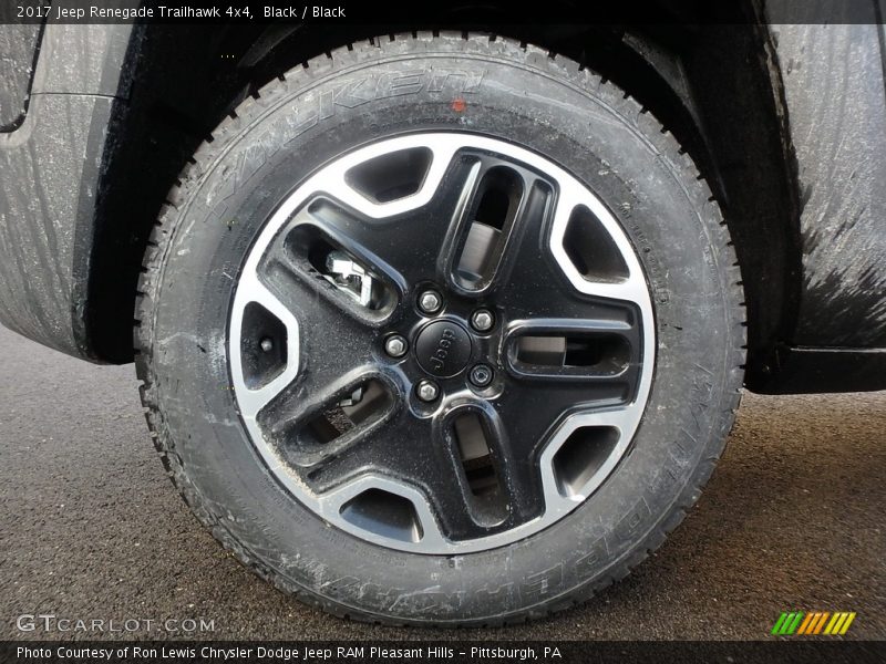 Black / Black 2017 Jeep Renegade Trailhawk 4x4