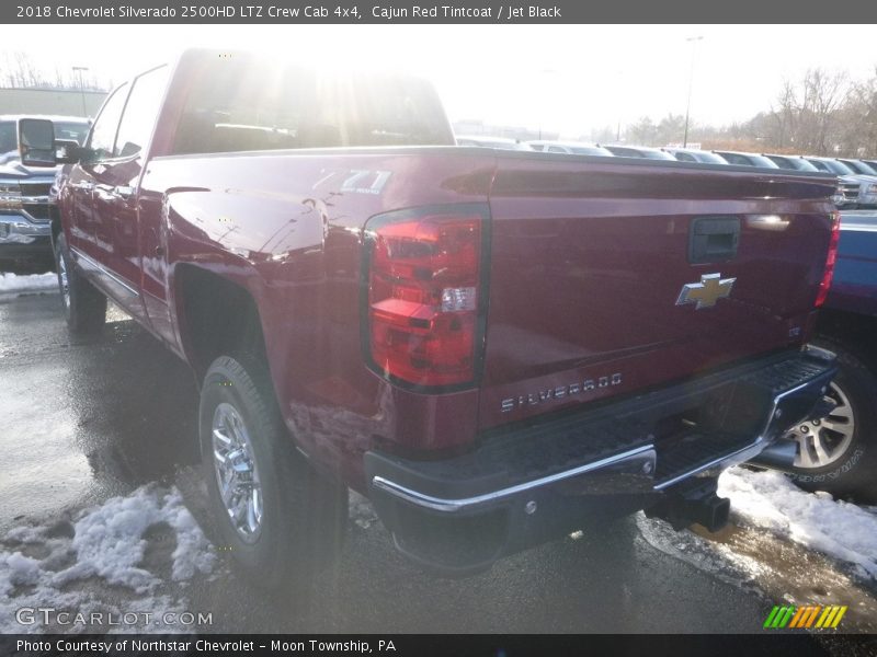 Cajun Red Tintcoat / Jet Black 2018 Chevrolet Silverado 2500HD LTZ Crew Cab 4x4