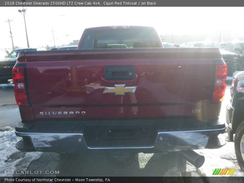 Cajun Red Tintcoat / Jet Black 2018 Chevrolet Silverado 2500HD LTZ Crew Cab 4x4