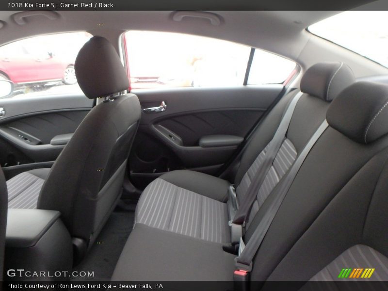 Garnet Red / Black 2018 Kia Forte S