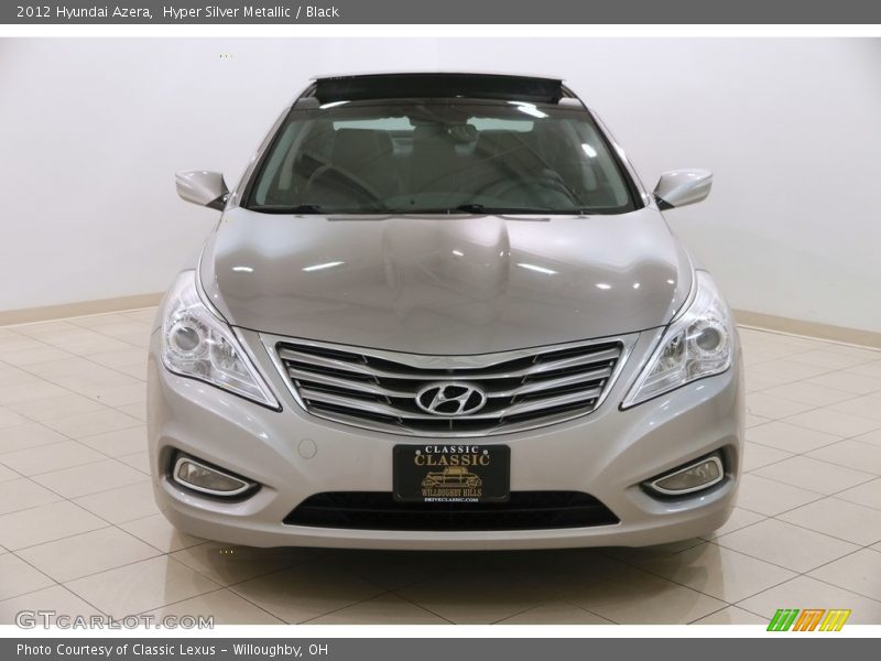 Hyper Silver Metallic / Black 2012 Hyundai Azera