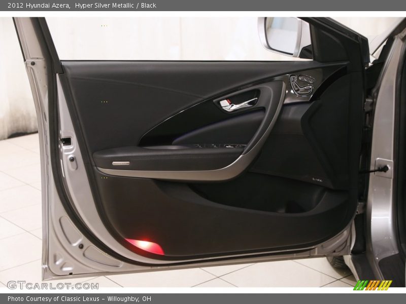 Hyper Silver Metallic / Black 2012 Hyundai Azera