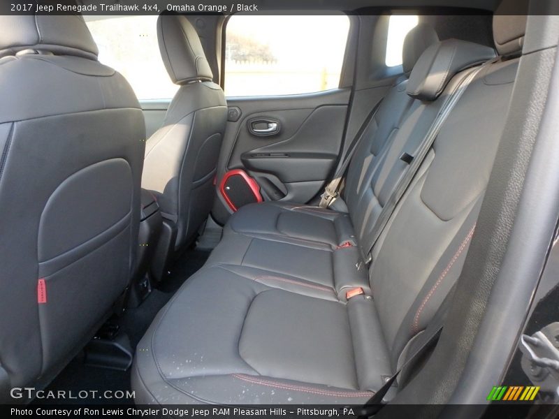 Omaha Orange / Black 2017 Jeep Renegade Trailhawk 4x4
