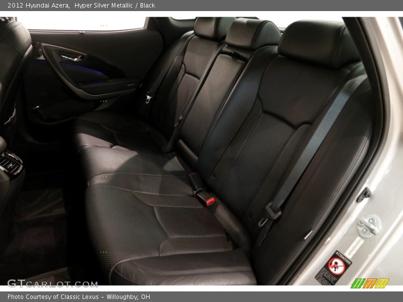 Hyper Silver Metallic / Black 2012 Hyundai Azera
