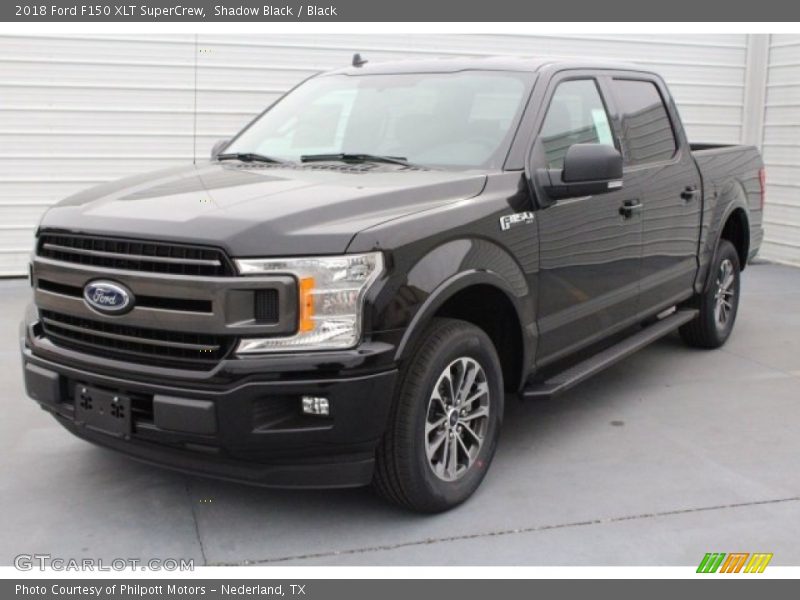 Shadow Black / Black 2018 Ford F150 XLT SuperCrew