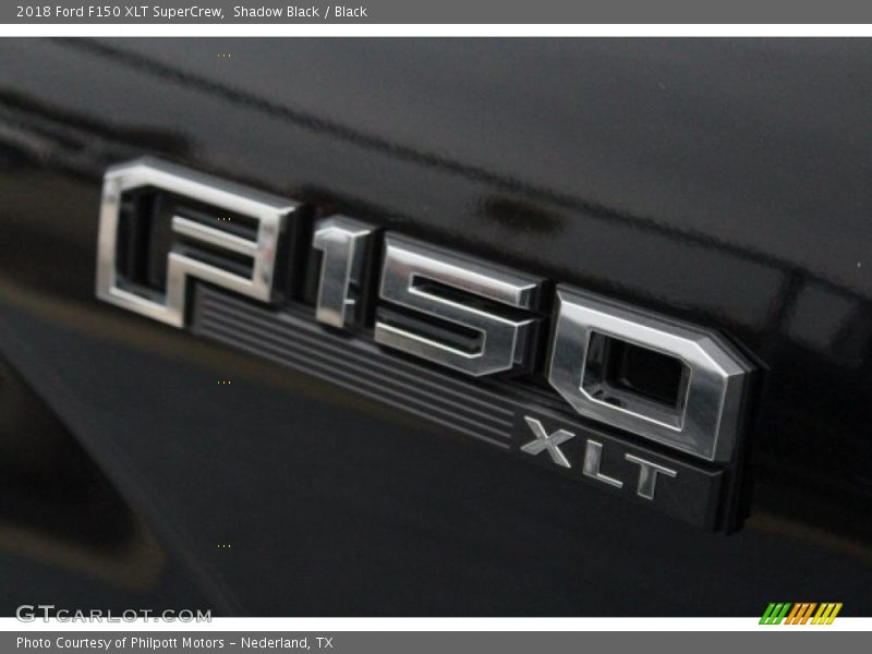 Shadow Black / Black 2018 Ford F150 XLT SuperCrew