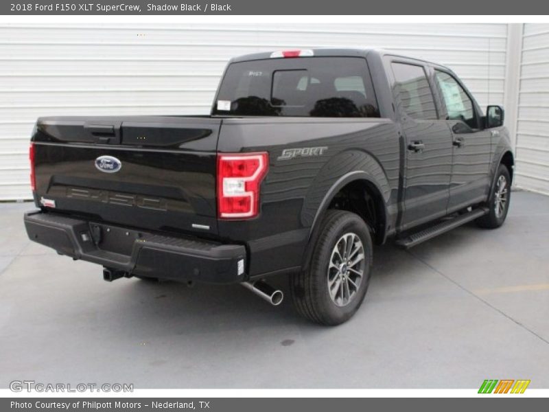 Shadow Black / Black 2018 Ford F150 XLT SuperCrew