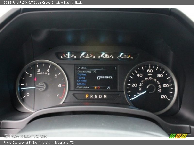 Shadow Black / Black 2018 Ford F150 XLT SuperCrew