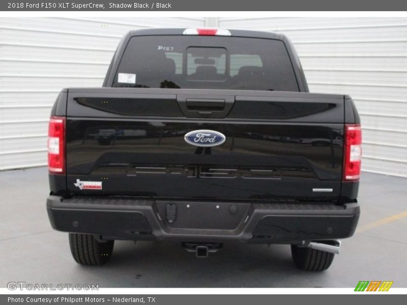 Shadow Black / Black 2018 Ford F150 XLT SuperCrew