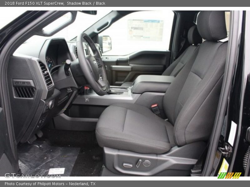 Shadow Black / Black 2018 Ford F150 XLT SuperCrew