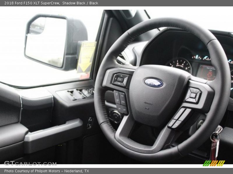 Shadow Black / Black 2018 Ford F150 XLT SuperCrew