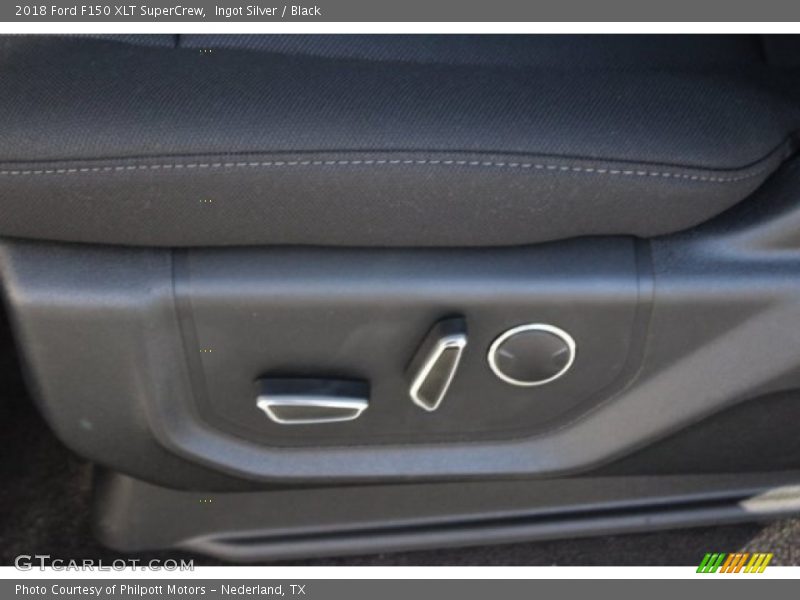 Ingot Silver / Black 2018 Ford F150 XLT SuperCrew