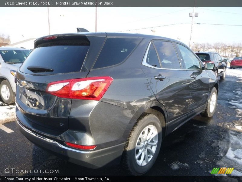 Nightfall Gray Metallic / Jet Black 2018 Chevrolet Equinox LT