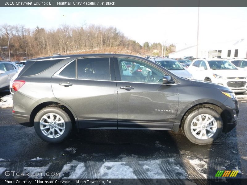 Nightfall Gray Metallic / Jet Black 2018 Chevrolet Equinox LT