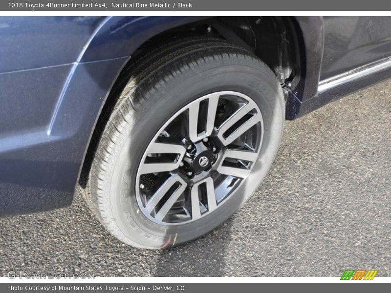Nautical Blue Metallic / Black 2018 Toyota 4Runner Limited 4x4
