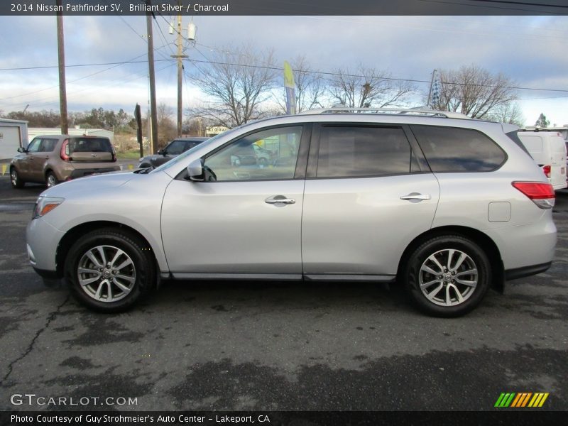 Brilliant Silver / Charcoal 2014 Nissan Pathfinder SV