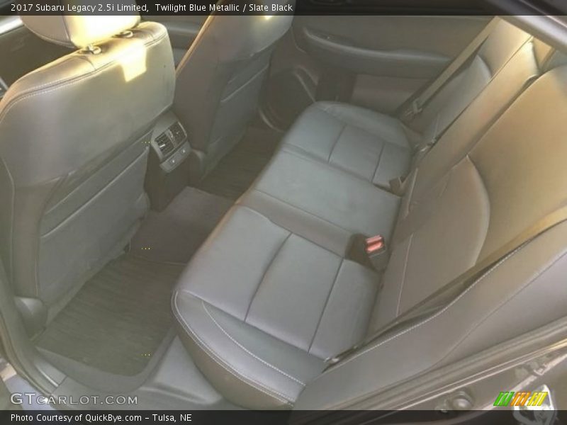 Twilight Blue Metallic / Slate Black 2017 Subaru Legacy 2.5i Limited