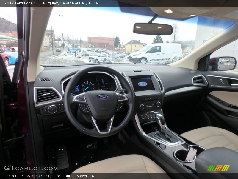  2017 Edge SEL Dune Interior