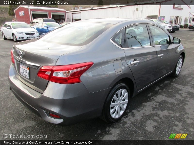 Gun Metallic / Charcoal 2017 Nissan Sentra S