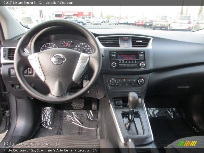 Gun Metallic / Charcoal 2017 Nissan Sentra S