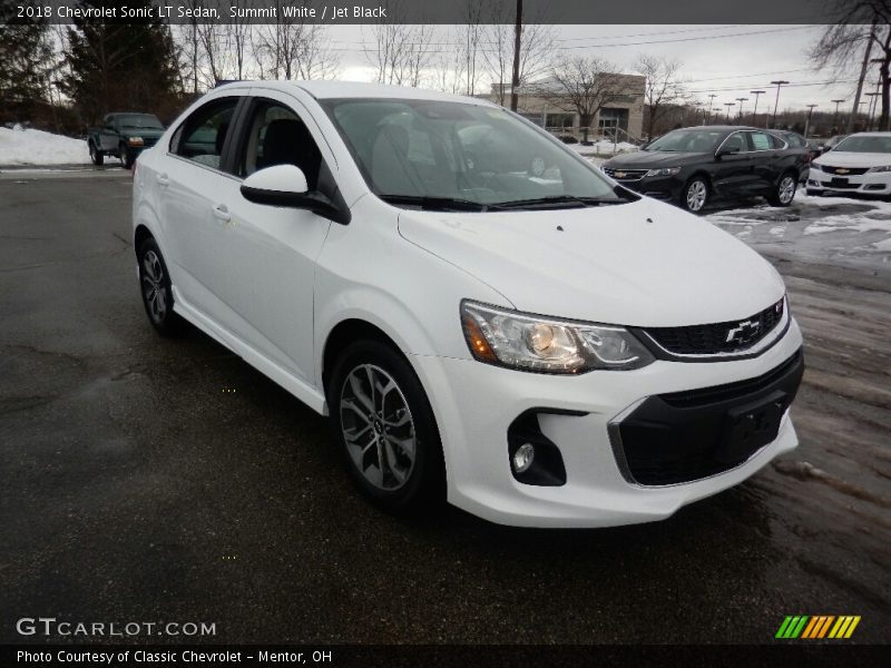 Front 3/4 View of 2018 Sonic LT Sedan