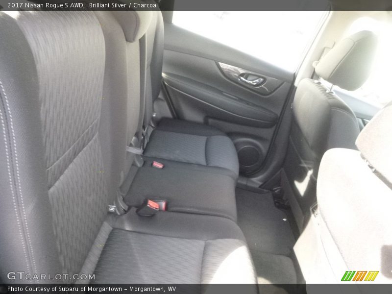 Brilliant Silver / Charcoal 2017 Nissan Rogue S AWD