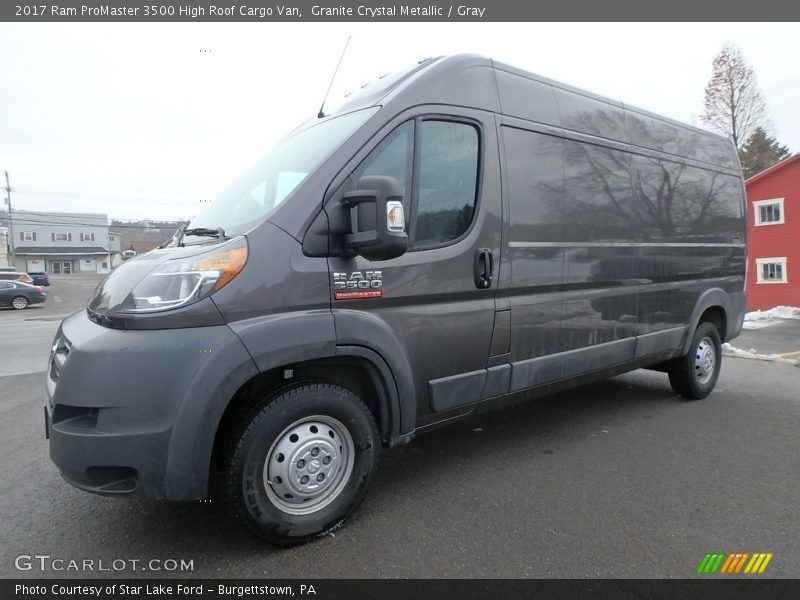 Granite Crystal Metallic / Gray 2017 Ram ProMaster 3500 High Roof Cargo Van