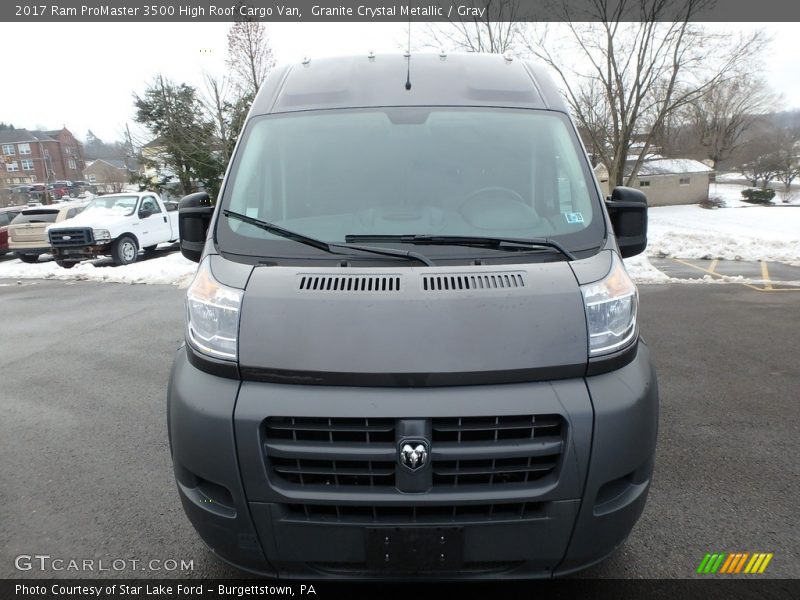 Granite Crystal Metallic / Gray 2017 Ram ProMaster 3500 High Roof Cargo Van